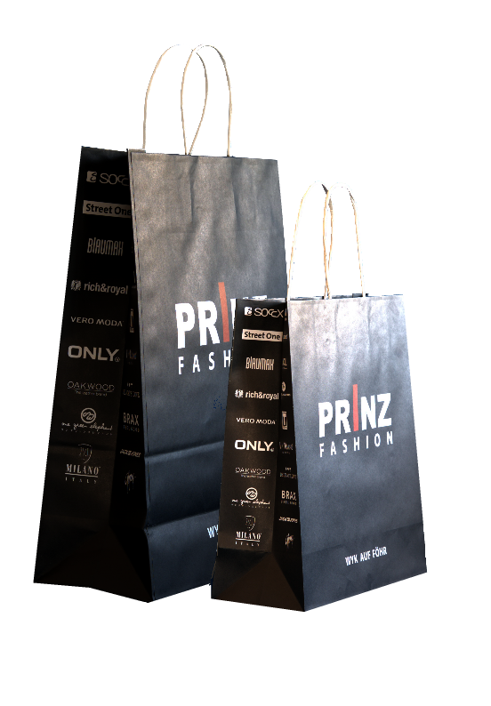 J-Cut Taschen mit Seitenleimung