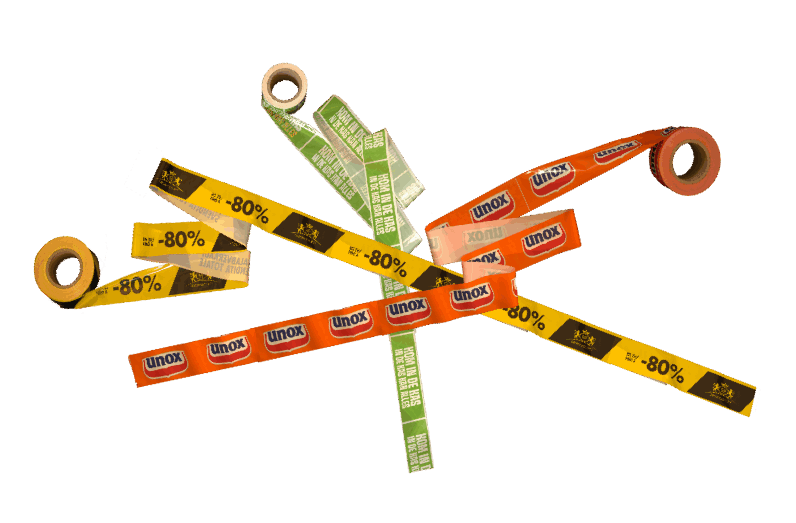 LDPE Absperrbänder und Werberollen