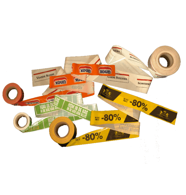 WEST PAPIER - Absperr- und Flatterbänder im Flexodruck Absperr- und Flatterbänder im Flexodruck