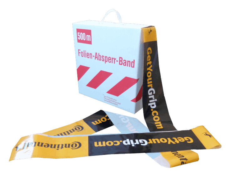 WEST PAPIER - Absperrbänder aus der Spenderbox Absperrbänder aus der Spenderbox
