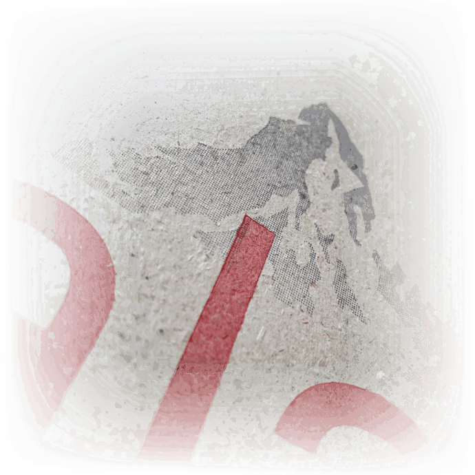 Flexodruck auf Graspapiertischtüchern